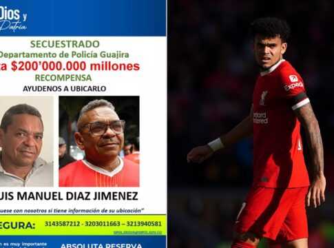 Liverpool Forward Luis Díaz’s Father ‘Kidnapped By Rebels’
