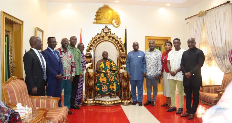 Support GIADEC & Rocksure Int. To Construct A Bauxite Mine In Nyinahin – Otumfuo Urges Government