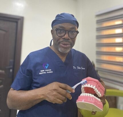Dr Felix Govina- Chief Executive Officer of New Vision Dental Clinic