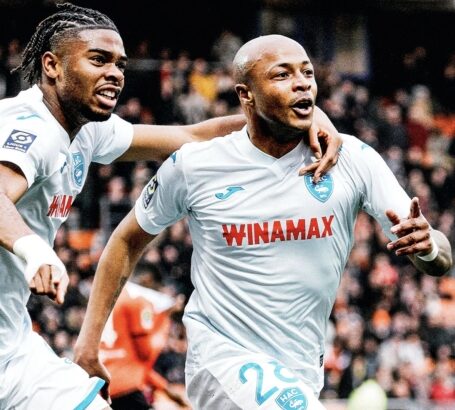 Andre Ayew Scores Twice To Snatch Draw For Le Havre Against Lorient