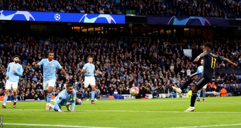 Man City Knocked Out Of Champions League By Real Madrid