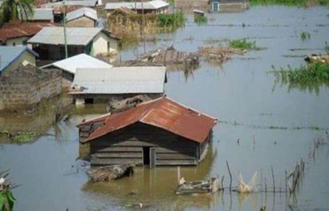 Homes Submerged As Floodwaters Inundate Ada