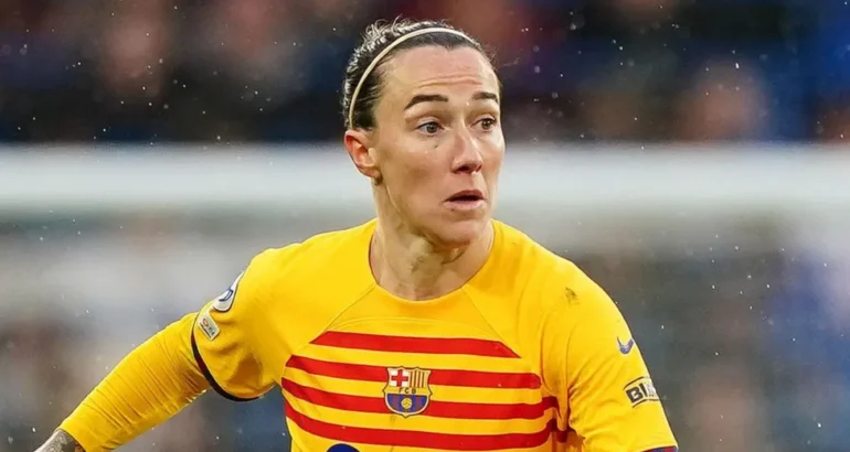 Lucy Bronze has spent two seasons with Barcelona, winning the Liga F and Champions League double in both