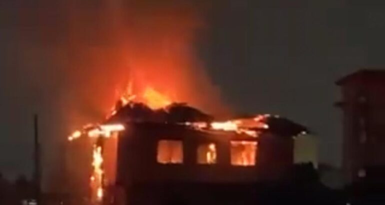 Fire Destroys Nine-Bedroom Hostel At KNUST