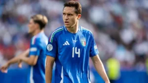 Federico Chiesa played for Italy at Euro 2024