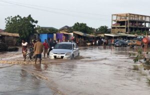 A flood area