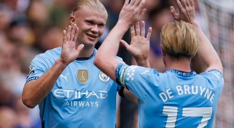 Erling Haaland Scores On Centenary Appearance As Man City Beat Chelsea