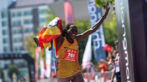 Cheptegei won the World Mountain and Trail Running Championships in Thailand in 2022