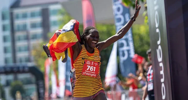 Cheptegei won the World Mountain and Trail Running Championships in Thailand in 2022