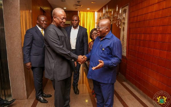 You should’ve Resigned Over Cedi’s Depreciation – Mahama To Akufo-Addo