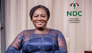 Professor Jane Naana Opoku-Agyemang, the running mate of the National Democratic Congress (NDC)