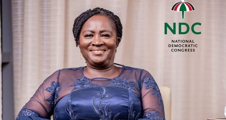 Professor Jane Naana Opoku-Agyemang, the running mate of the National Democratic Congress (NDC)