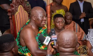 The Monarch of the Asante Kingdom, Otumfuo Osei Tutu II