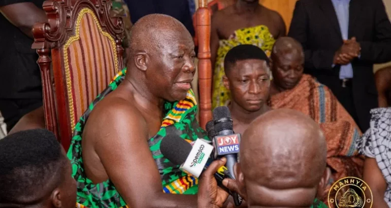 The Monarch of the Asante Kingdom, Otumfuo Osei Tutu II