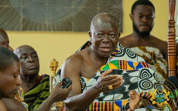 The Asantehene, Otumfuo Osei Tutu II