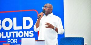 Dr. Mahamudu Bawumia, the Flagbearer of the New Patriotic Party (NPP)