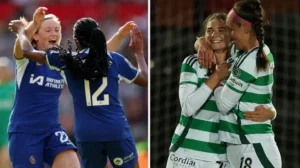 Chelsea reached the Women's Champions League final three years ago while Celtic are making their group-stage debut