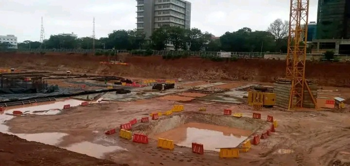 Cathedral Construction Stalls, Turns into Pool