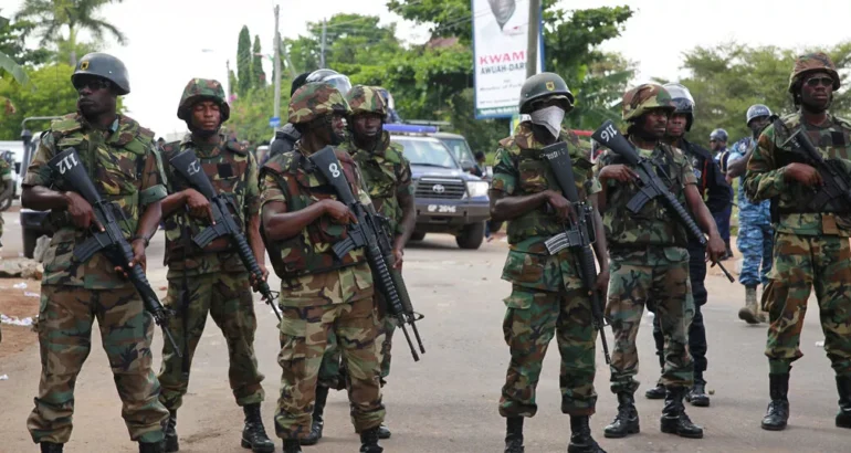 GAF Withdraws Soldiers From GBC