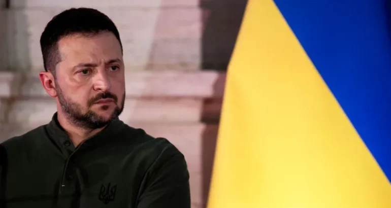 Ukrainian President Volodymyr Zelensky