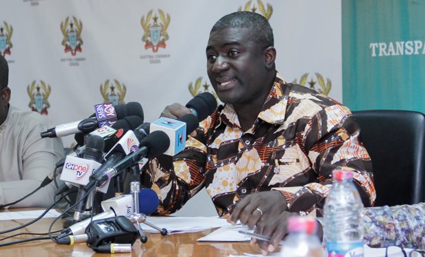 Deputy Chairperson of the Electoral Commission (EC), Dr Eric Bossman Asare