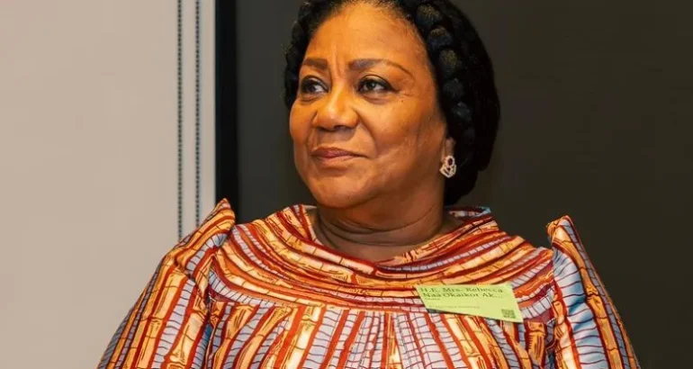 The First Lady of Ghana, Mrs Rebecca Naa Okaikor Akufo-Addo