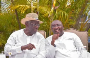 Former President John Agyekum Kufuor and Dr. Bawumia