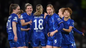 Chelsea qualified for the Women's Champions League quarter-finals with two games to spare