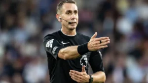 David Coote officiated his first Premier League game in 2018