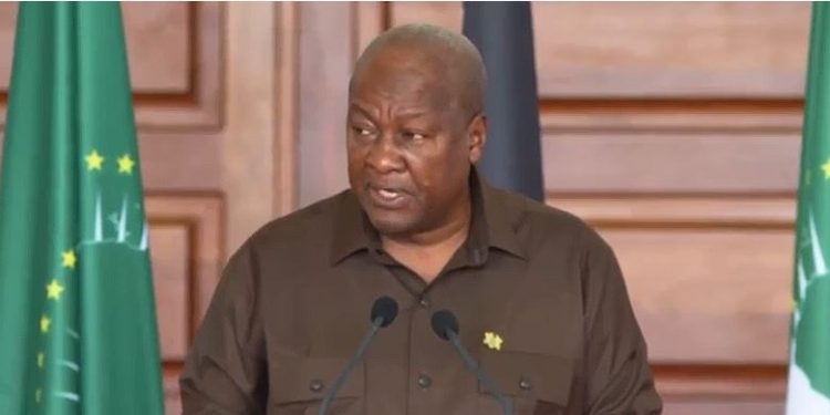 Mahama Calls for AU Financial Independence and Empowerment of Youth and Women