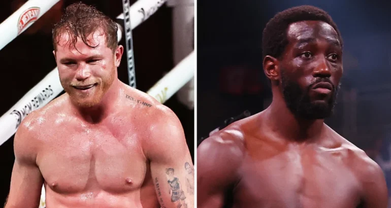 Saul 'Canelo' Alvarez's fight with Terence Crawford (right) is set to be the second in a four-fight deal with Saudi Arabia's Riyadh Season