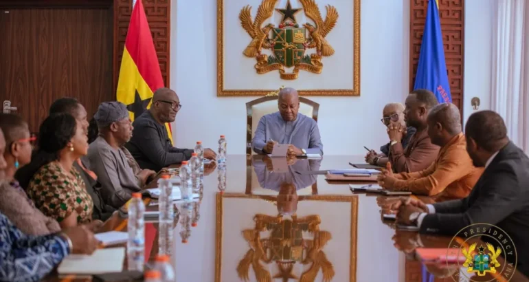 President Mahama Hosts Stakeholder Consultation with Constitution Review Commission