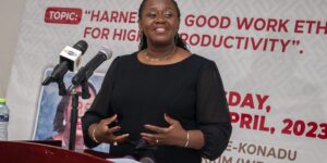 Suspended Chief Justice of Ghana, Justice Gertrude Sackey Torkornoo