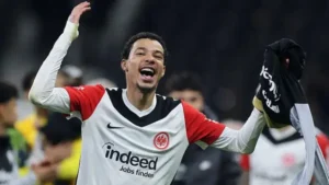 Hugo Ekitike joined Eintracht Frankfurt from Paris St-Germain in February 2024